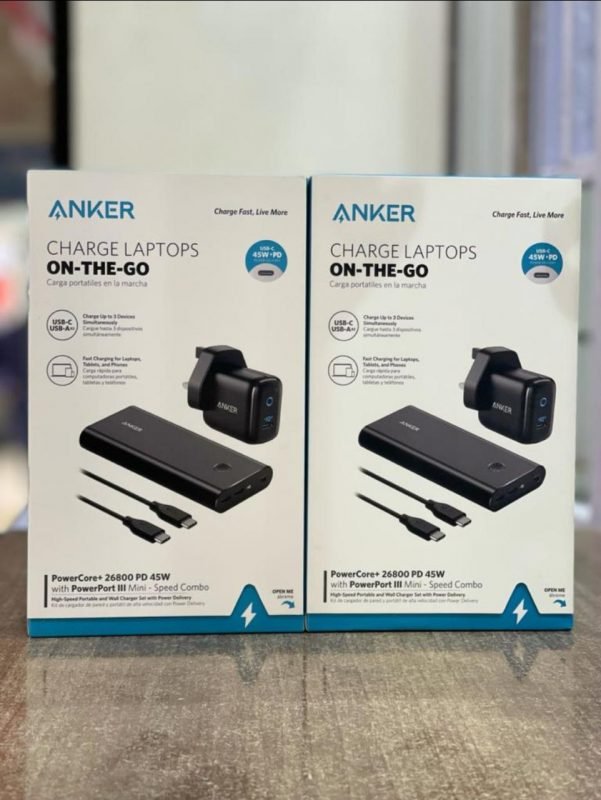 Anker PowerCore III Elite 19200 60W Powerbank mit 65W PD Netzteil, PIQ 3.0 Ladeset für USB-C, kompatibel mit MacBook Air/Pro/Dell XPS, iPad Pro, iPhone 12/11/mini/Pro und mehr